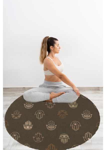Yoga, Meditasyon,burçlar ve Mandala Temalı, Meditasyon, Salon, Mutfak, Oturma Odasıı Halısı 14 fırsatları