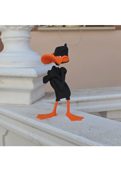 Daffy Duck Figürü 21CM | Looney Tunes Karakter Oyuncağı ve Dekoratif Biblo