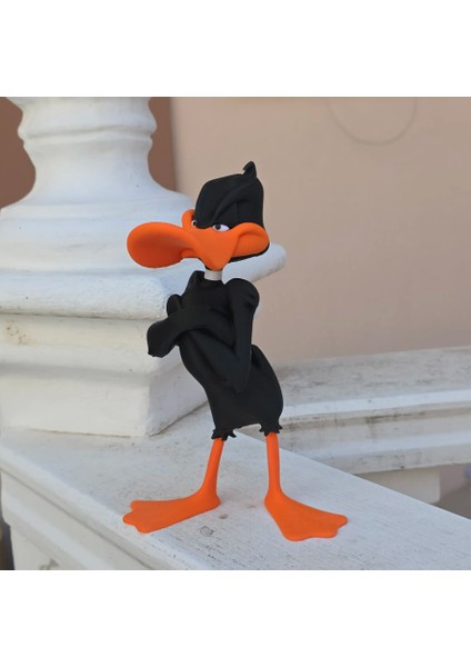 Daffy Duck Figürü 21CM | Looney Tunes Karakter Oyuncağı ve Dekoratif Biblo