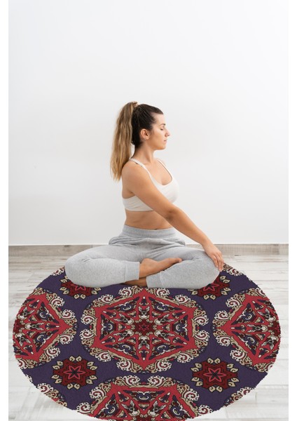 Yoga, Meditasyon,burçlar ve Mandala Temalı, Meditasyon, Salon, Mutfak, Oturma Odasıı Halısı 09 fırsatları