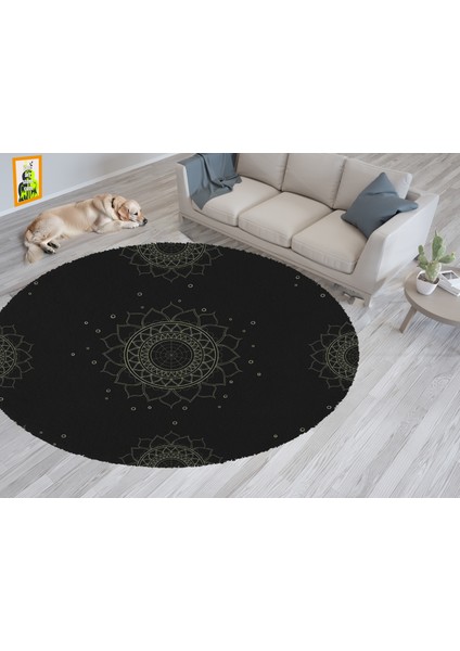 Yoga, Meditasyon,burçlar ve Mandala Temalı, Meditasyon, Salon, Mutfak, Oturma Odasıı Halısı 18 indirimleri