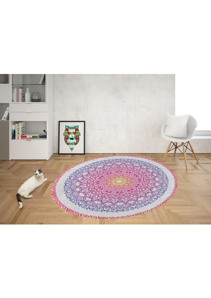 Yoga, Meditasyon,burçlar ve Mandala Temalı, Meditasyon, Salon, Mutfak, Oturma Odasıı Halısı 74 modelleri