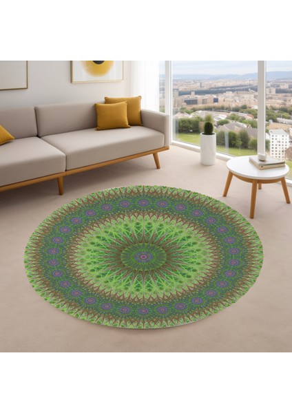 Yoga, Meditasyon,burçlar ve Mandala Temalı, Meditasyon, Salon, Mutfak, Oturma Odasıı Halısı 05 fiyatları