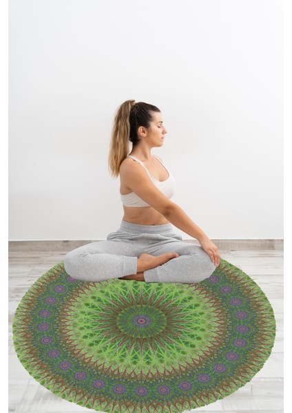 Yoga, Meditasyon,burçlar ve Mandala Temalı, Meditasyon, Salon, Mutfak, Oturma Odasıı Halısı 05 fırsatları