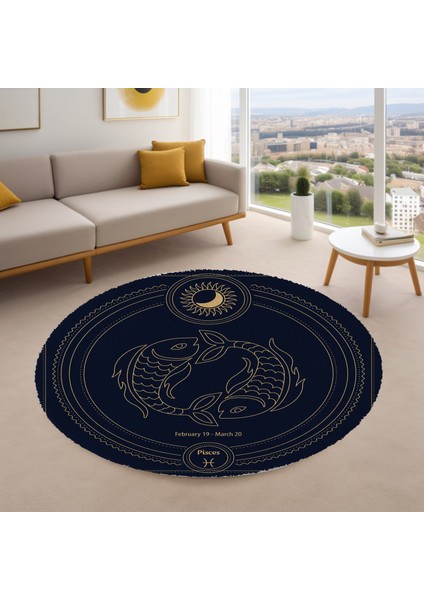 Yoga, Meditasyon,burçlar ve Mandala Temalı, Meditasyon, Salon, Mutfak, Oturma Odasıı Halısı 23 fiyatları