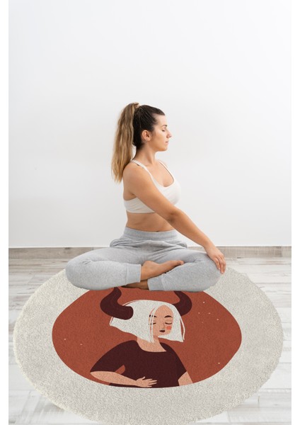 Yoga, Meditasyon,burçlar ve Mandala Temalı, Meditasyon, Salon, Mutfak, Oturma Odasıı Halısı 87 fırsatları