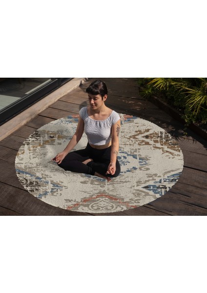 Yoga, Meditasyon,burçlar ve Mandala Temalı, Meditasyon, Salon, Mutfak, Oturma Odasıı Halısı 59