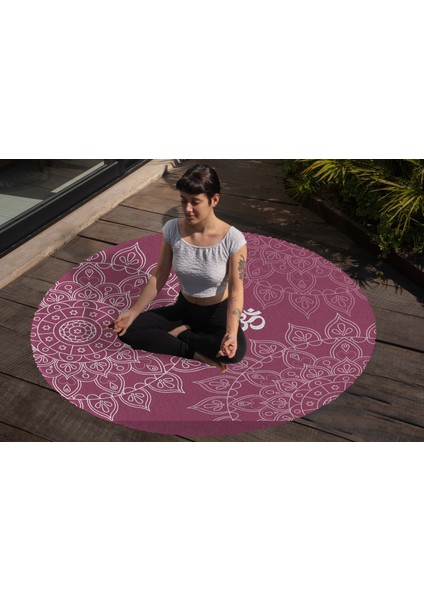 Yoga, Meditasyon,burçlar ve Mandala Temalı, Meditasyon, Salon, Mutfak, Oturma Odasıı Halısı 65