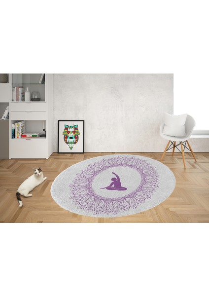 Yoga, Meditasyon,burçlar ve Mandala Temalı, Meditasyon, Salon, Mutfak, Oturma Odasıı Halısı 43 modelleri