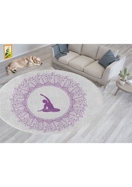 Yoga, Meditasyon,burçlar ve Mandala Temalı, Meditasyon, Salon, Mutfak, Oturma Odasıı Halısı 43 indirimleri