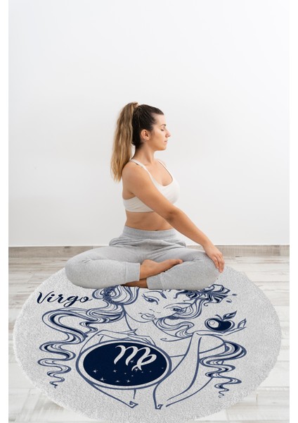 Yoga, Meditasyon,burçlar ve Mandala Temalı, Meditasyon, Salon, Mutfak, Oturma Odasıı Halısı 44 fırsatları