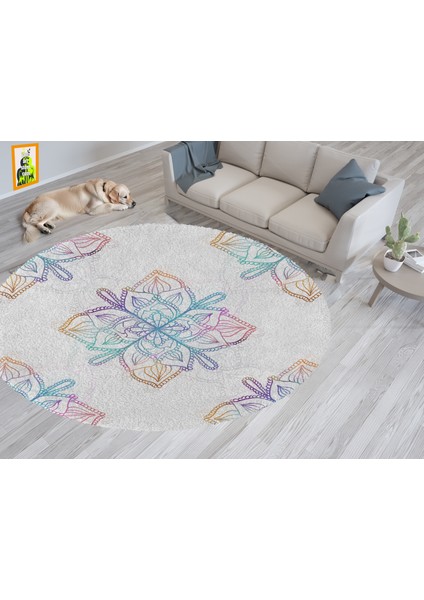 Yoga, Meditasyon,burçlar ve Mandala Temalı, Meditasyon, Salon, Mutfak, Oturma Odasıı Halısı 73 indirimleri