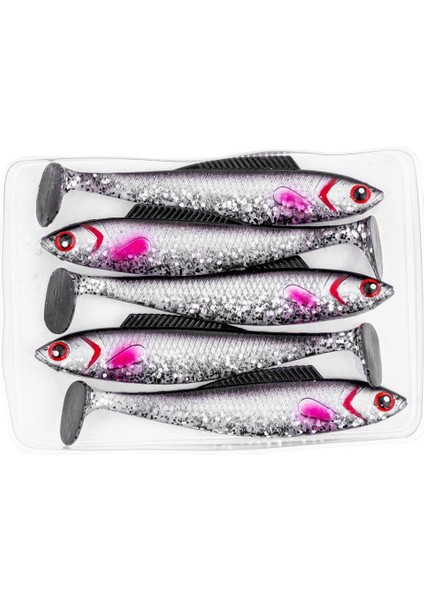 Silikon Sahte Balık - 4,5g 85MM - Fishack Predatorx - Uv Boyalı - Ghosty fırsatları