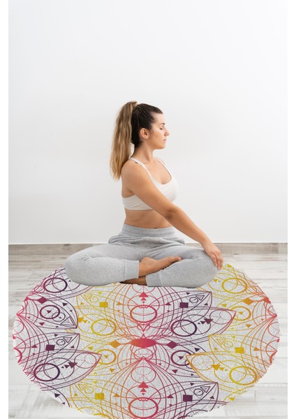 Yoga, Meditasyon,burçlar ve Mandala Temalı, Meditasyon, Salon, Mutfak, Oturma Odasıı Halısı 13 fırsatları