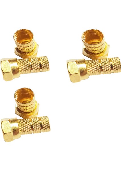 10 Adet Gold F Konnektör Standart 18 mm fiyatları