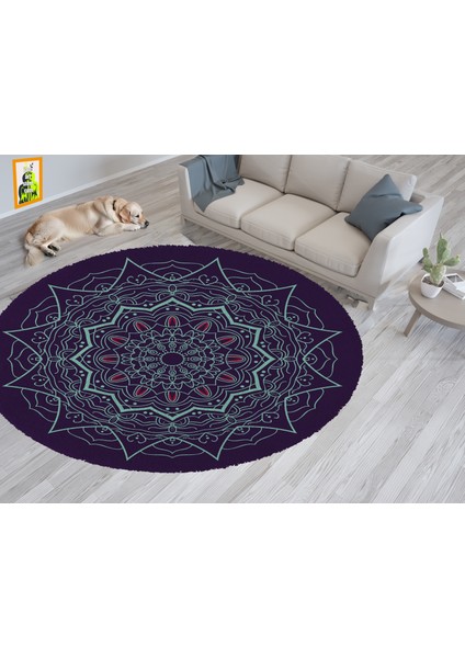 Yoga, Meditasyon,burçlar ve Mandala Temalı, Meditasyon, Salon, Mutfak, Oturma Odasıı Halısı 10 indirimleri