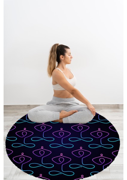 Yoga, Meditasyon,burçlar ve Mandala Temalı, Meditasyon, Salon, Mutfak, Oturma Odasıı Halısı 37 fırsatları
