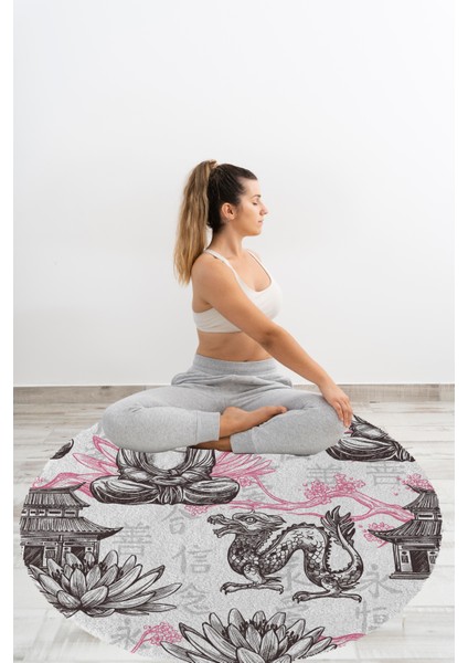 Yoga, Meditasyon,burçlar ve Mandala Temalı, Meditasyon, Salon, Mutfak, Oturma Odasıı Halısı 58 fırsatları
