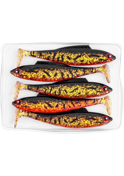 Silikon Sahte Balık - 4,5g 85MM - Fishack Predatorx - Uv Boyalı - Copper fırsatları