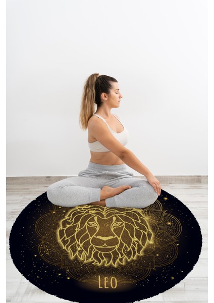 Yoga, Meditasyon,burçlar ve Mandala Temalı, Meditasyon, Salon, Mutfak, Oturma Odasıı Halısı 26 fırsatları
