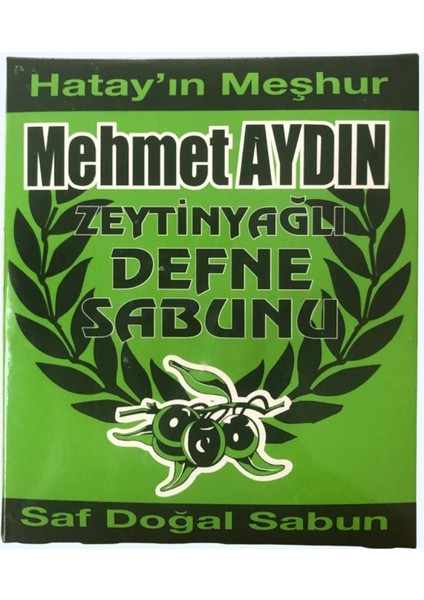 Zeytinyağlı Defne Sabunu 6'lı