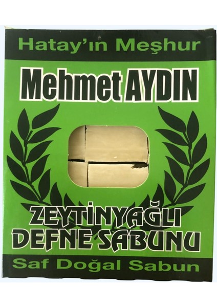 Zeytinyağlı Defne Sabunu 6'lı