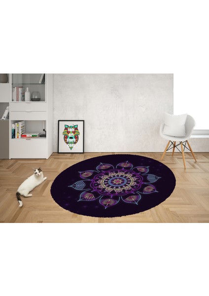 Yoga, Meditasyon,burçlar ve Mandala Temalı, Meditasyon, Salon, Mutfak, Oturma Odasıı Halısı 75 modelleri