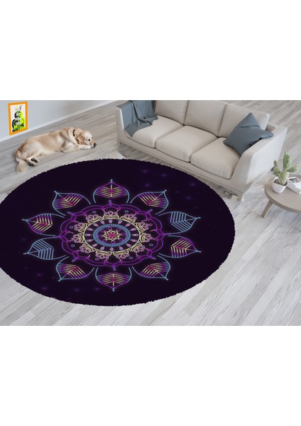 Yoga, Meditasyon,burçlar ve Mandala Temalı, Meditasyon, Salon, Mutfak, Oturma Odasıı Halısı 75 indirimleri