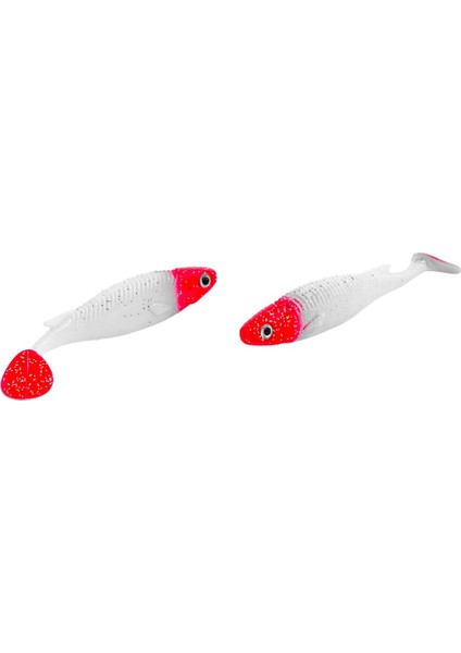Silikon Sahte Balık - 10G 100MM - Fishack Predatorx - Uv Boyalı - Redhead fiyatları