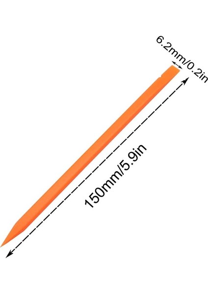 Turuncu Çift Taraflı Telefon Tablet Psp Kapak Açma Aparatı Spudger fırsatları