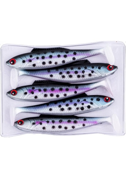 Silikon Sahte Balık - 4,5g 85MM - Fishack Predatorx - Uv Boyalı - Vibe fırsatları