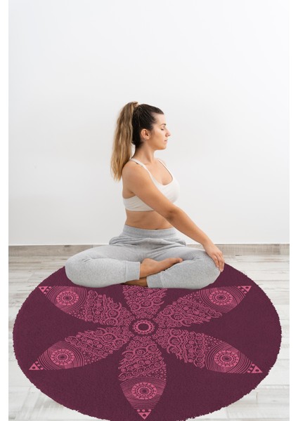 Yoga, Meditasyon,burçlar ve Mandala Temalı, Meditasyon, Salon, Mutfak, Oturma Odasıı Halısı 08 fırsatları