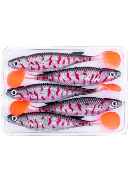 Silikon Sahte Balık - 10G 100MM - Fishack Predatorx - Uv Boyalı - Venom fırsatları