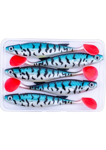 Silikon Sahte Balık - 10G 100MM - Fishack Predatorx - Grim modelleri