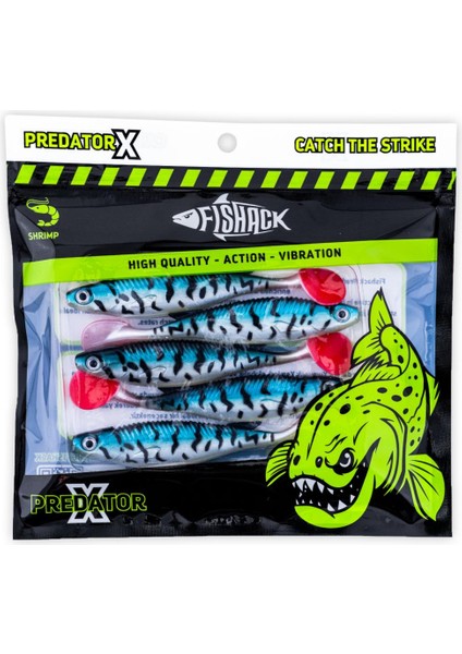 Silikon Sahte Balık - 10G 100MM - Fishack Predatorx - Grim fırsatları
