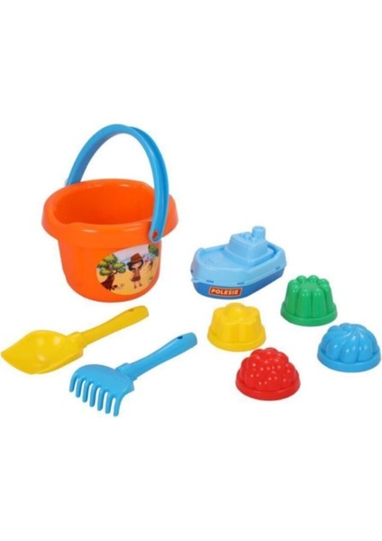 Renkli 8 Parça Kova Aksesuar Seti, Çok Amaçlı ve Kullanışlı Tasarım
