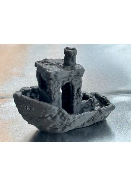 Batık Gemi Akvaryum Süsü | Eski Benchy Gemi Figürü | Dekoratif Akvaryum Taşı Gemicik