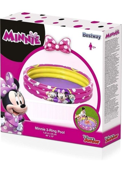 Sevimli Minnie Mouse Desenli Bej Çocuk Havuzu, Eğlence Dolu Yaz Keyfi! fiyatları