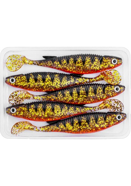 Silikon Sahte Balık - 10G 100MM - Fishack Predatorx - Uv Boyalı - Lava fırsatları