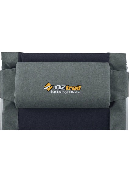 Oztraıl Ultralite Katlanabilir Güneşlenme Koltuğu – Ayarlanabilir Sırt, Yan Sehpalı (Yurt Dışı)