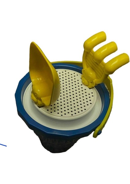 Mavi Büyük Kum Kovası, Dayanıklı ve Pratik Kullanım Için Ideal