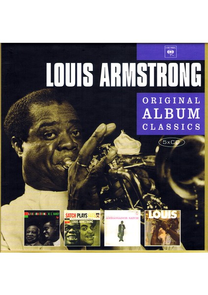 Dikkat CD Louis Armstrong – Original Album Classics 5xcd Box Set