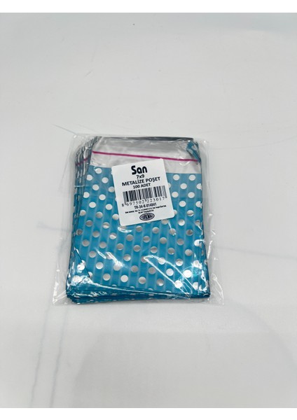 Metalize Desenli 7*9 cm 100 Adet Jelatin Poşet indirimleri