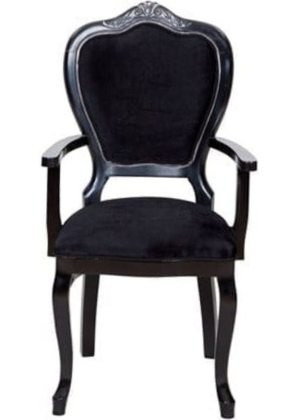 Versailes Kolçaklı Oymalı Klasik Ahşap Sandalye indirimleri