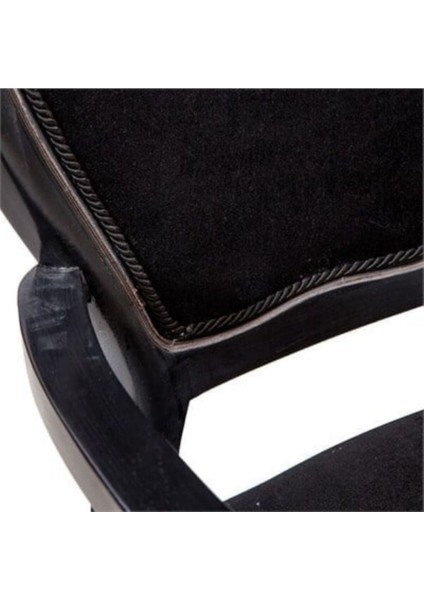 Versailes Kolçaklı Oymalı Klasik Ahşap Sandalye