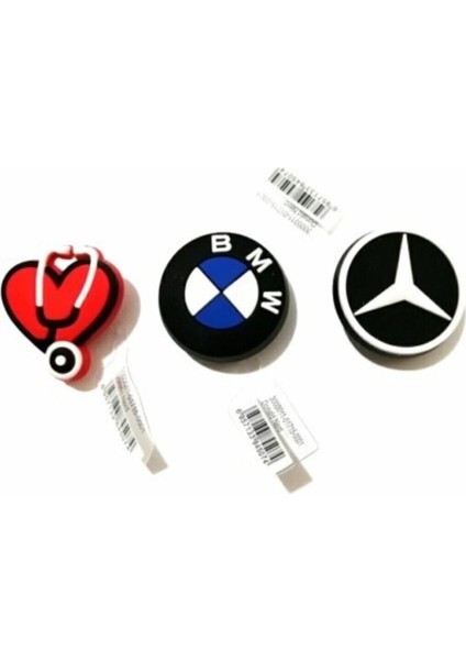 3 Adet Renkli Terlik Süsleri, Eğlenceli ve Şık Dekorasyon Aksesuarları