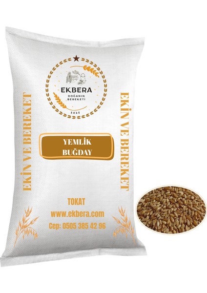 Tavuk, Güvercin ve Kanatlılar Için Yemlik Buğday (Sarı Tane) - 5 kg