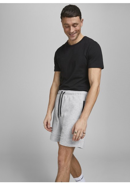 Jpstaır Sweat Shorts Bex Sn Gri Erkek Şort 12186750-Light fiyatları