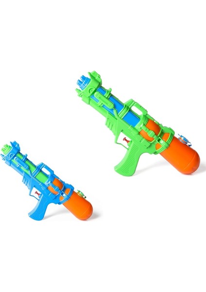 Renkli Su Tabancası Seti, 37 Cm, 2'li Paket, Eğlenceli Yaz Aktivitesi