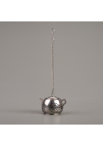Oval Bitki Çayı Süzgeci - Gri